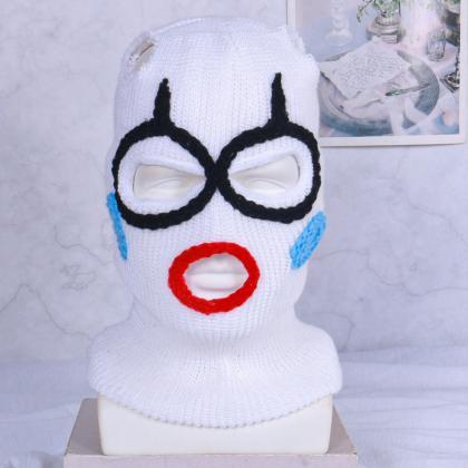 Halloween Balaclava Funny Clown Face Mask..