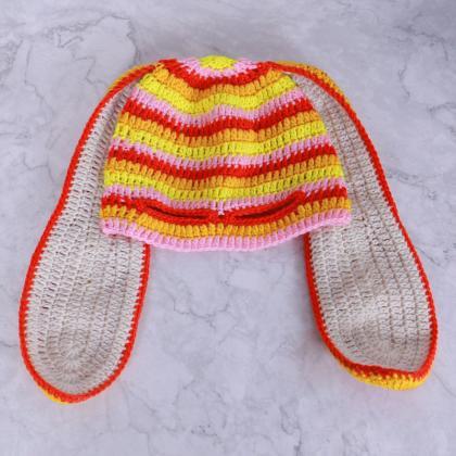 2023 Halloween Knitted Hat Kawaii Balaclava Long..