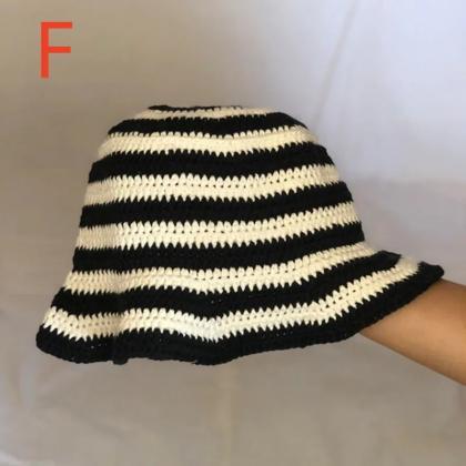 Large Brim Covered Face Fisherman Hat For Women..