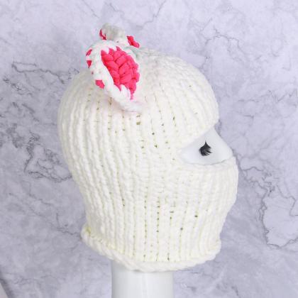 Winter Hat Cartoon Knitting Hat Cute Animal Ear..
