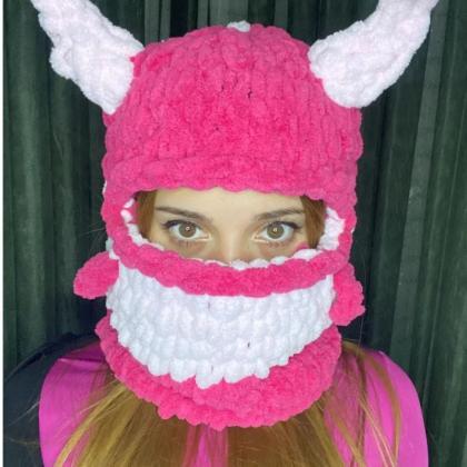 Fashion Halloween Women Winter Plush Hat Cute..