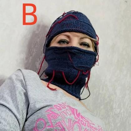 Full Face Cover Ski Mask Hat 1 Hole Balaclava Army..