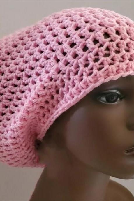 Women Beanie Hat Cross-border Rasta Millinery Hats Hand-woven Fishnet Hollowed Fashion Retro