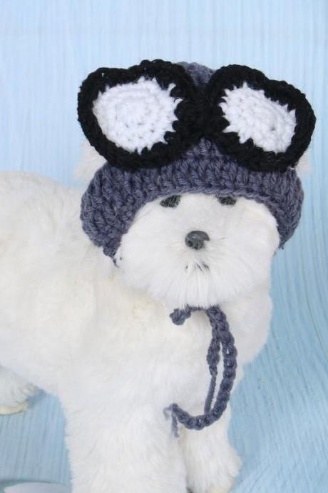 Pet Cat Headwear Knitted Two Love Headgear Pet Birthday Dress Up Dog Hats Cat Accessories Pet Dog Birthday Christmas Gift